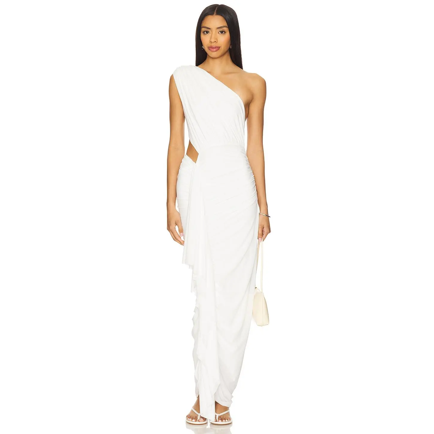 superdown Juliet Midi Dress in White