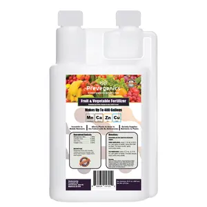 Fruit & Vegetable Fertilizer | (32 fl. oz.) | Makes Up to 400 Gallons | Complexed with Amino Acids