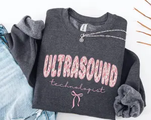Ultrasound Technologist Sweatshirt Ultrasound Tech  Sonographer Sweater Sonography Crewneck Radiology Student Grad