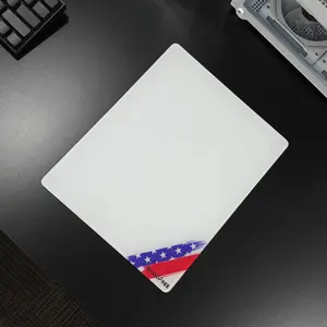 GOGOFREE USA American Flag Glass Mouse Pad for Gaming or Office Ultra Smooth Mouse Mat with Hard Surface Tempered Glass Gamer MousePad Precision Speed Control for Esports Games and Officedesktop setup accessory Small Size 24*30cm go gofree
