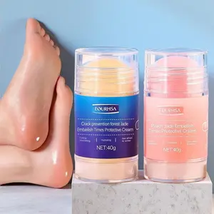 [Buy 1 Get 1] Anti Crack Foot Care Cream,Anti CrackedFoot Cream,Moisturizing,Softening and Nourishing Creamfor Dry,Cracked Feet,Remove Dead Skin and MoisturizeDry Skin