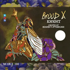 ElectroMojo Brood X Cicada Enamel Pin Set