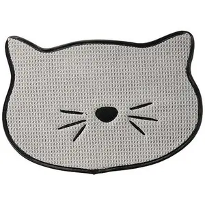 Design Imports Bone Dry Grey Cat Whiskers Placemat