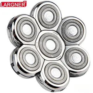 7D 7/8/9 Heads Replacement Heads for Electric Shaver, 1 Count Smooth & Comfortable Shaving Heads, Compatible with Most Brands Except Remington and SkullShaver