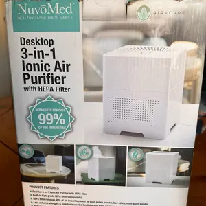 Nuvō Med 3 in 1 Ionic Air Purifier