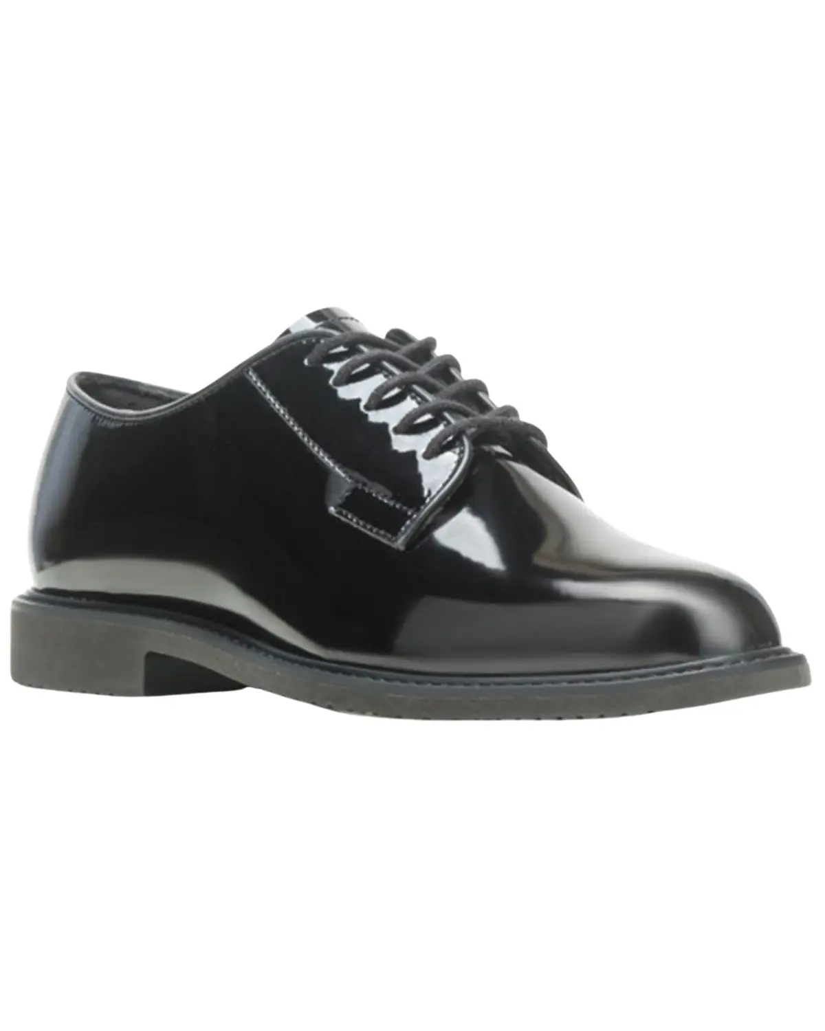 Bates Men's Men'S Sentry High Gloss Lace-Up Work Oxford Shoes Round Toe - E01842