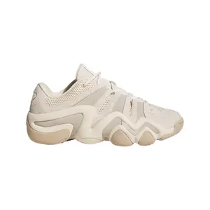 adidas Mens Crazy 8 Low Basketball Sneakers Shoes - Beige, Off White