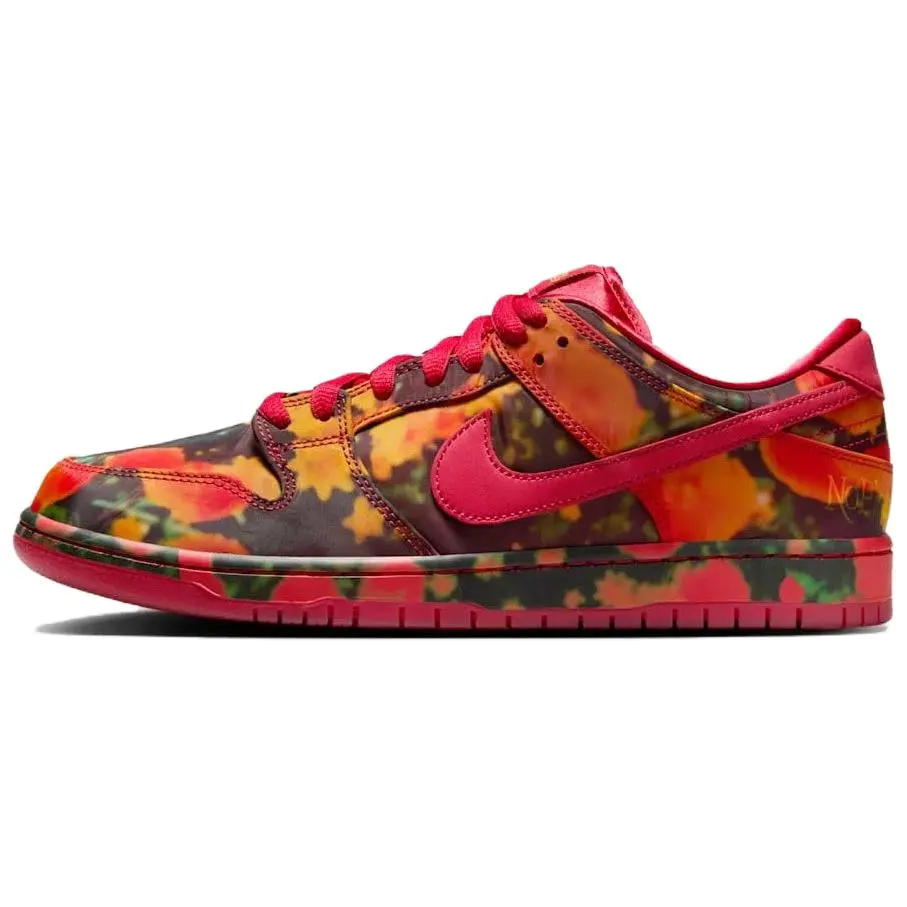 The Wizard of Oz x Nike Dunk Low SB 'Poppy Field' Unisex Sport Shoes - Runs Small, Casual Wear, Athletic Sneakers, Basketball Footwear, 7 US - 6.5 UK