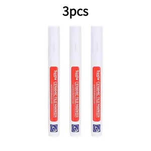 Waterproof Tile Marker Pen, Grout Repair Tool, Wall Seam Filler, Multiple Colors Available, Waterproof Feature, Ideal for Bathroom & Floor Tiles