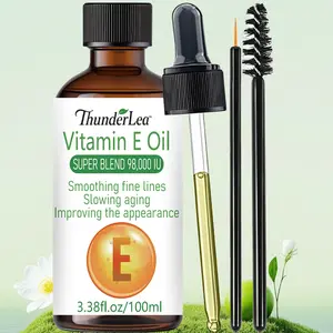 Vitamin E Oil 98,000 IU Blend | Wrinkle Smoothing, Antioxidant, Moisturizing, Hydrate, Hydrating & Skin Repair, Hair & Nail Care – 100ml