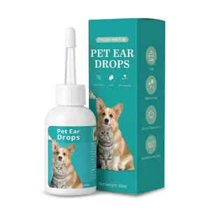 iHubei Pet Ear Cleaner Ear Drops for Dogs&Cats Ear InfectionsEar Mites Treatment for Cats*Dogs ItchyEar Dog Ear Infection Puppy Cleaner
