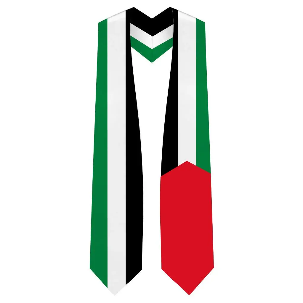 Palestine Graduation Stole - Palestinian Flag Sash