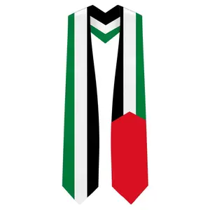 Palestine Graduation Stole - Palestinian Flag Sash