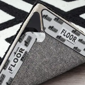 Non-Slip Rug Gripper Corner Stickers, Reusable Anti-Skid Carpet Holders for Hardwood Floors, Household Textile Accessory