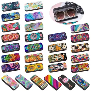 5D Diamond Painting Glasses Case — Purely Handcrafted — DIY Diamond Art Glasses Storage Box