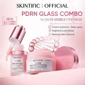[New Launch] PDRN COMBO- SKINTIFIC PDRN Serum + PDRN Bright & Smooth Moisture Gel Instantly Hydrates & Plumps The Skin Coveted Glass Look