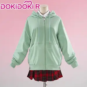 Ayase Momo Cosplay Costume Anime Dandadan【S-3XL】DokiDoki-R Women Green Hoodie DAN DA DA Momo Ayase Plus Size