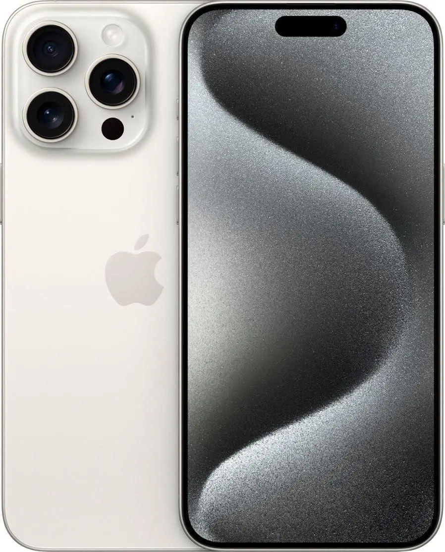 iPhone 15 Pro 512GB White Titanium Unlocked (Good Refurbished)