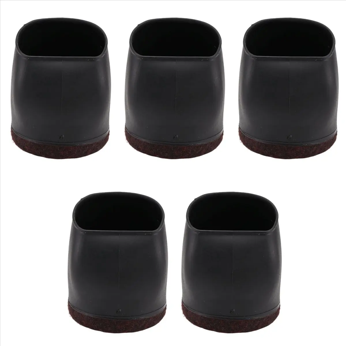 Rubber Bed Office Chair Wheel Stopper Furniture Legs Caster Cups Chair Feet Floor Protectors Felt Pads