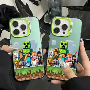 Hot Block Game M-Minecrafts Phone Case Suitable for iPhone 17 16e 16 15 14 13 12 11 Mini Pro Max Air X XR XSMAX 8 7 Plus Anti Fall Matte Back Cover