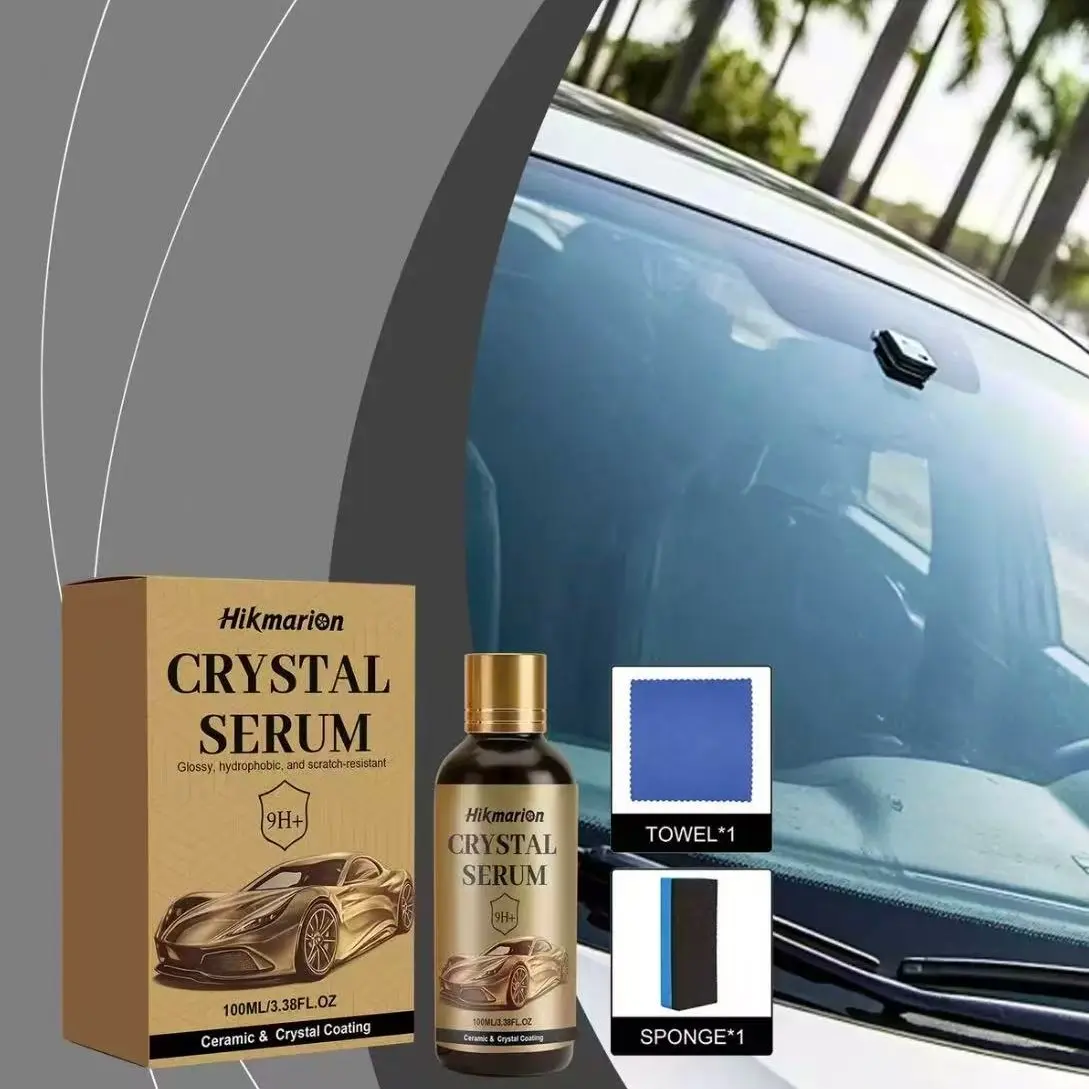 Car Nano Ceramic Coating Kit, Car Paint Protection Film, Brightening Anti-Soil Scratch Resistant Hydrophobic Easy Clean, Diy Ceramic Coating