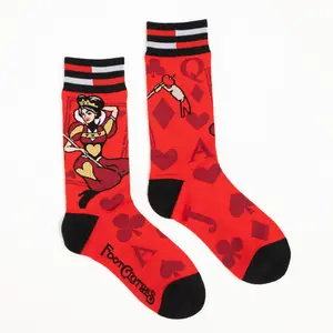 Queen of Hearts Socks