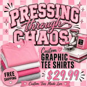 Custom Live Graphic Tee
