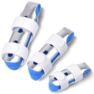 Finger Splint 3PCS Finger Support Brace Stabilizer for Straightening Arthritis Knuckle Immobilization Blue