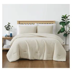 Truly Soft Cozy Gauze King 3 Piece Comforter Set