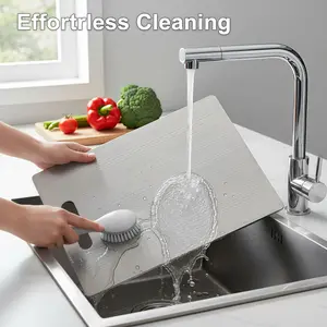 Premium 304 Food Grade Stainless Steel Cutting Board Double Sided Non-Slip Lightweight Durable Chopping Board for Meat Fruit Vegetable Kitchen Essential 2025