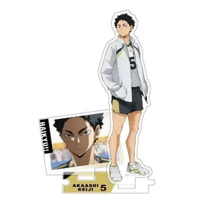 Haikyuu!! Game Kozume Kenma Kuroo Tetsurou Shoyo Hinata Keiji Akaashi Acrylic Stand Doll Anime Figure Model Plate