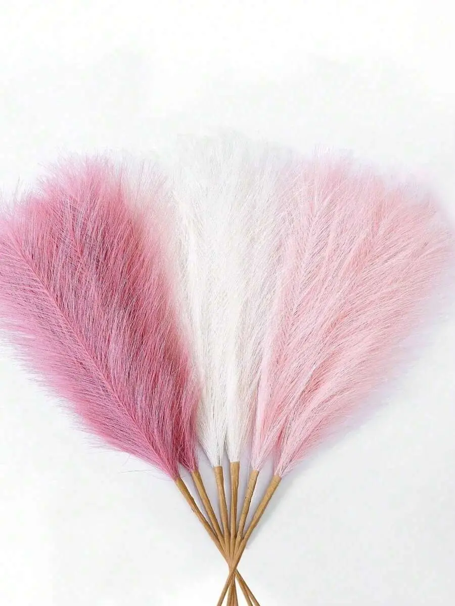 30 Pcs Bohemian Artificial Pampas Grass - Perfect for Home Decor, Weddings & Gifts