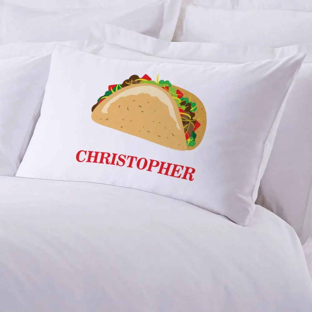 Personalized Taco Sleeping Pillowcase