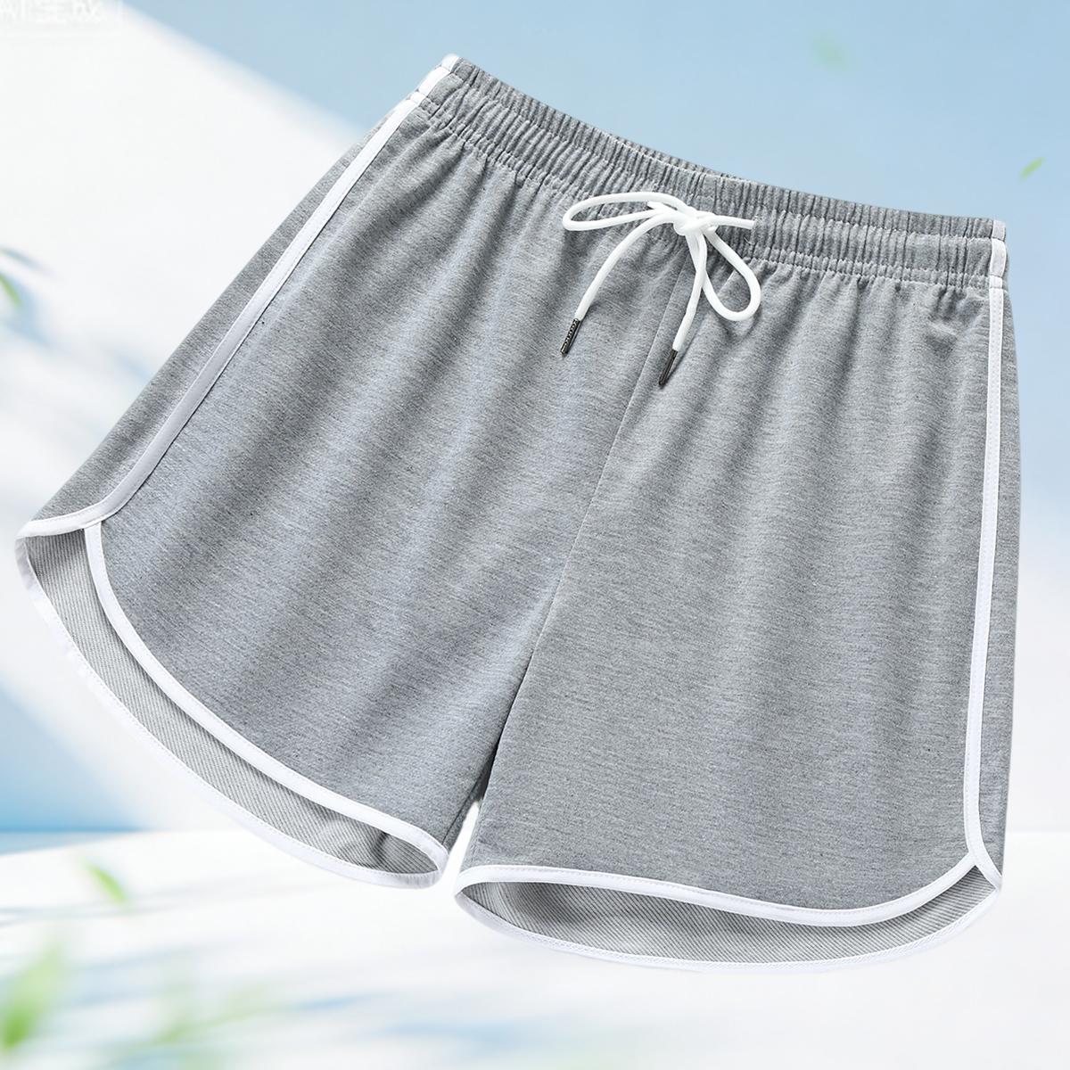 3-pack women’s casual athletic shorts with drawstring and elastic waistband; suitable for outdoor sports, fitness, running, and casual wear; athletic shorts, women’s clothing, women’s shorts