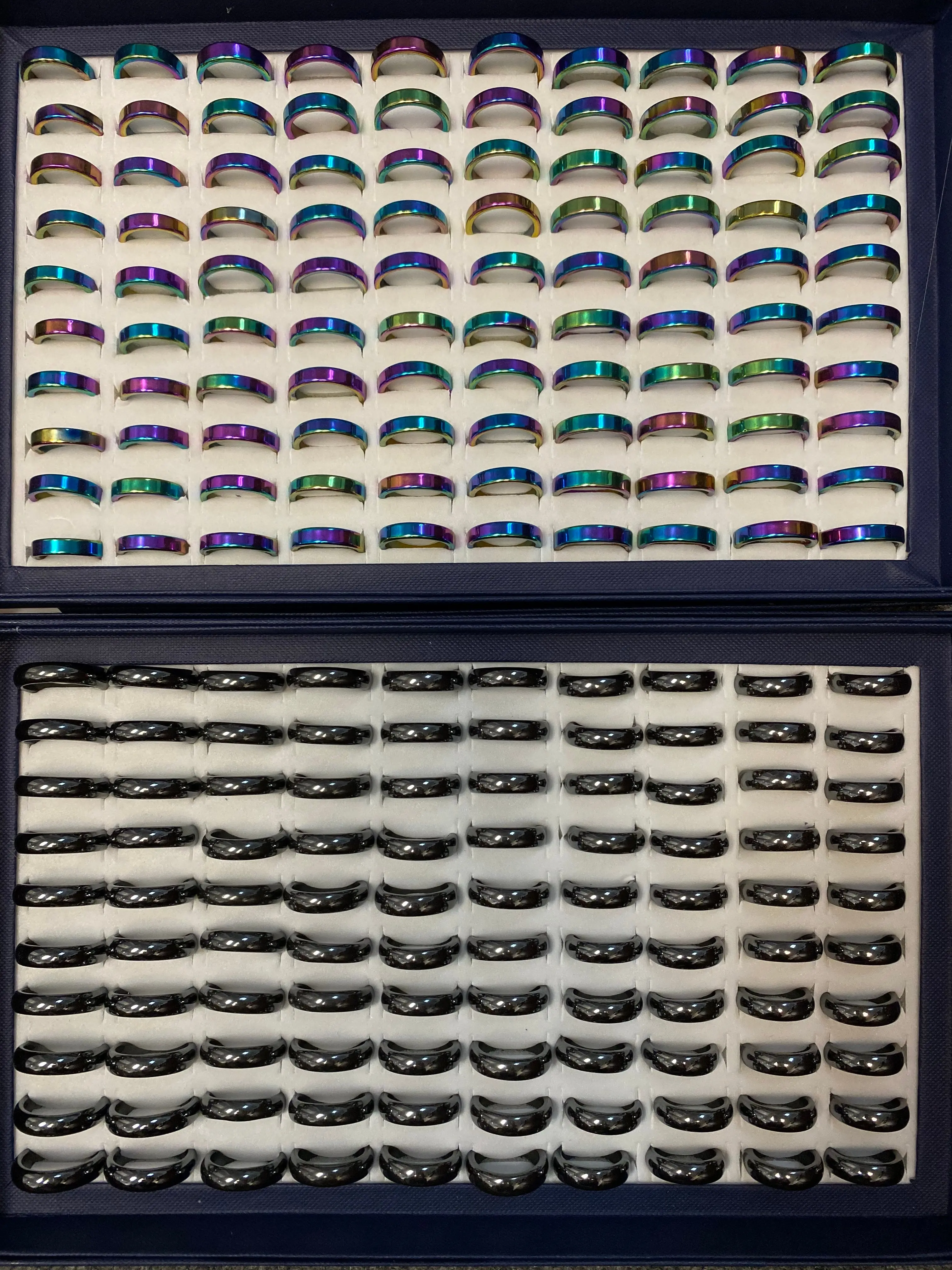 Hematite Rings