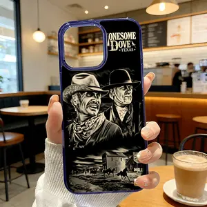 Lonesome Dove Cowboy Magnetic MagSafe Snap Case for iPhone 17/16 Pro Max 15 Pro 14 13 12 Mini 11 XR XS Plus SE Shockproof Slim Protective Cover