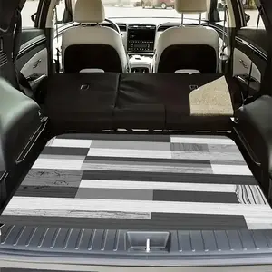 Wood collage crystal velvet material, durable and easy to clean, keep the vehicle clean and tidy.Upholstery protection for SUVs, trucks and cars-hard-wearing, non-slip, car boot mat