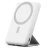 Wireless Charging Power Bank, 10000 mAh Power Bank with Folding Stand and USB-C Cable LED Display, Magnetic Power Bank 22.5W PD Fast Charging for iPhone