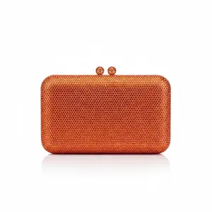 Joie de Vivre Clutch in Orange