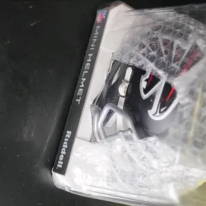 Mike Davis signed Atlanta Falcons Mini.