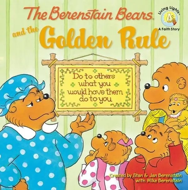 Used Book - The Berenstain Bears and the Golden Rule by Mike Berenstain (Paperback, English) - Art & Classroom Educational Supply for Early Readers, 0.25 lbs, Books