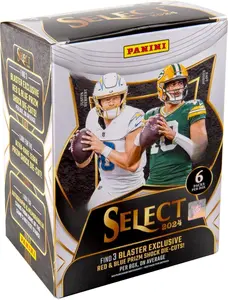2024 Panini Select Football Trading Cards Blaster Box