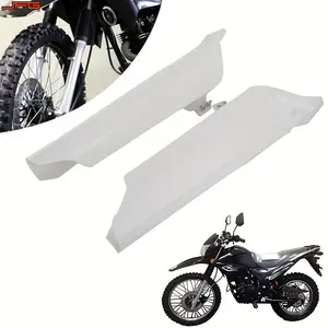 Motorcycle Front Fork Protector Cover, PP Plastic Shock Absorber Protector Boot, Compatible with Hawk 250, Durable and Protective