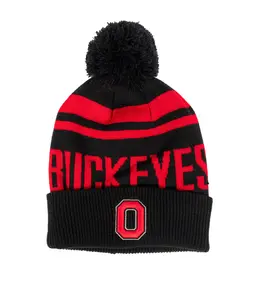 Ohio State Buckeyes Marathon Pom Beanie