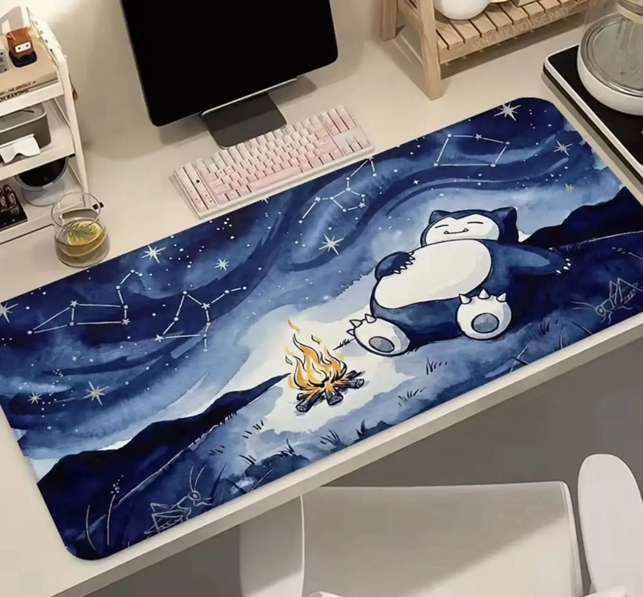 Snorlax Grande Mousepad Large Gaming Mouse Pad