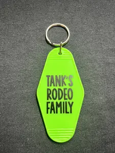 Tanks Rodeo Family Keychain