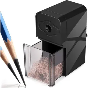 Long Point Pencil Sharpener, 8-20mm Long Pencil Nibs, Self-Feed & Adjustable Pencil Sharpness, Artist Pencil Sharpener Manual for ?6-8.2mm Charcoal/Art/Drawing/Sketching/Colored Pencils PS10