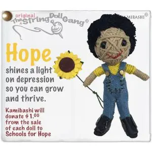 Hope Boy String Doll Keychain