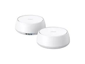 TP-Link Dual-Band BE3600 WiFi 7 Mesh Wi-Fi System (Deco BE23) | 4-Stream 3.6 Gbps | 160 Mhz Channels | Covers up to 4,500 Sq.Ft | 2× 2.5G Ports Wired Backhaul | VPN,MLO,AI-Roaming, HomeShield (2-Pack)