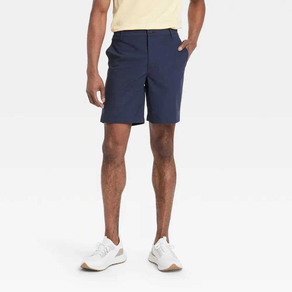 Men's 8" Golf Shorts - All In Motion Dark Blue 30